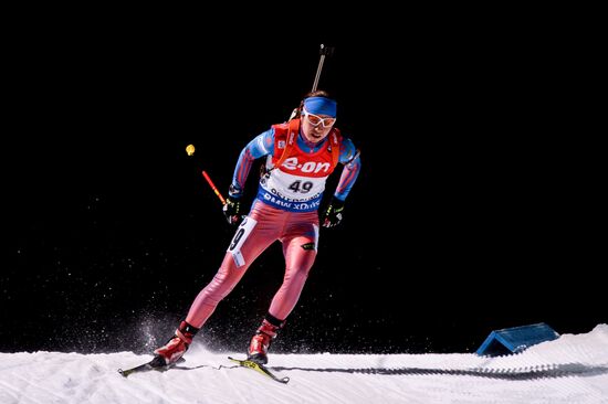 World Cup Biathlon 1. Women's 15 km individual