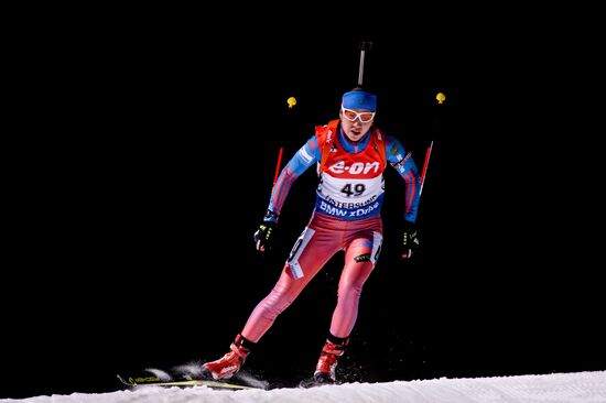 World Cup Biathlon 1. Women's 15 km individual