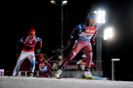 World Cup Biathlon 1. Women's 15 km individual