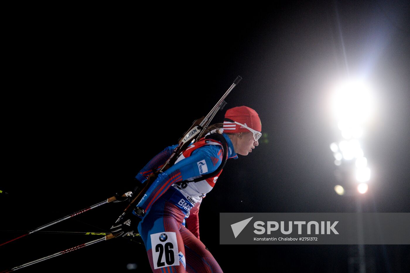 World Cup Biathlon 1. Women's 15 km individual