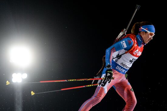 World Cup Biathlon 1. Women's 15 km individual