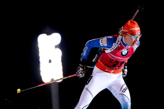 World Cup Biathlon 1. Women's 15 km individual