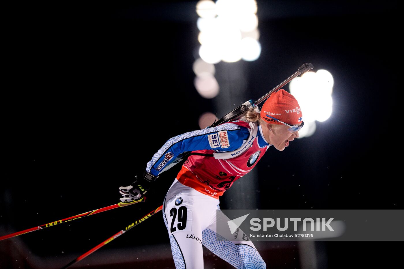 World Cup Biathlon 1. Women's 15 km individual