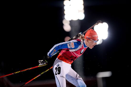 World Cup Biathlon 1. Women's 15 km individual