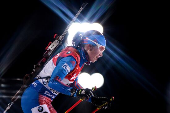 World Cup Biathlon 1. Women's 15 km individual