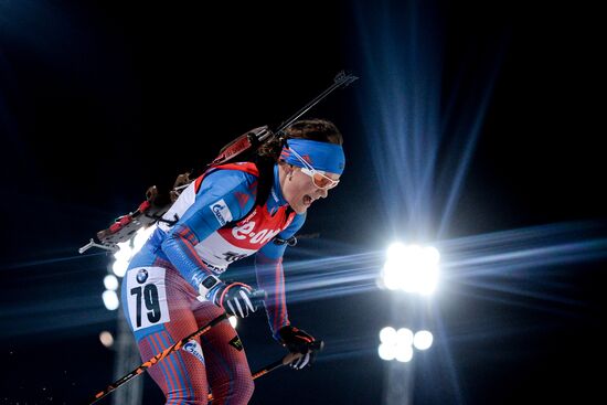 World Cup Biathlon 1. Women's 15 km individual