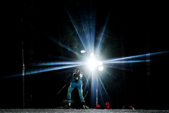 World Cup Biathlon 1. Women's 15 km individual