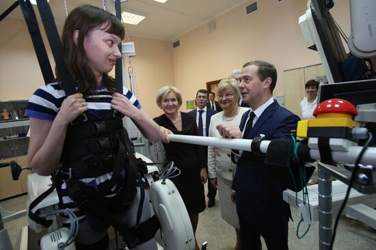 Prime Minister Dmitry Medvedev met with leaders of Russian disability organizations