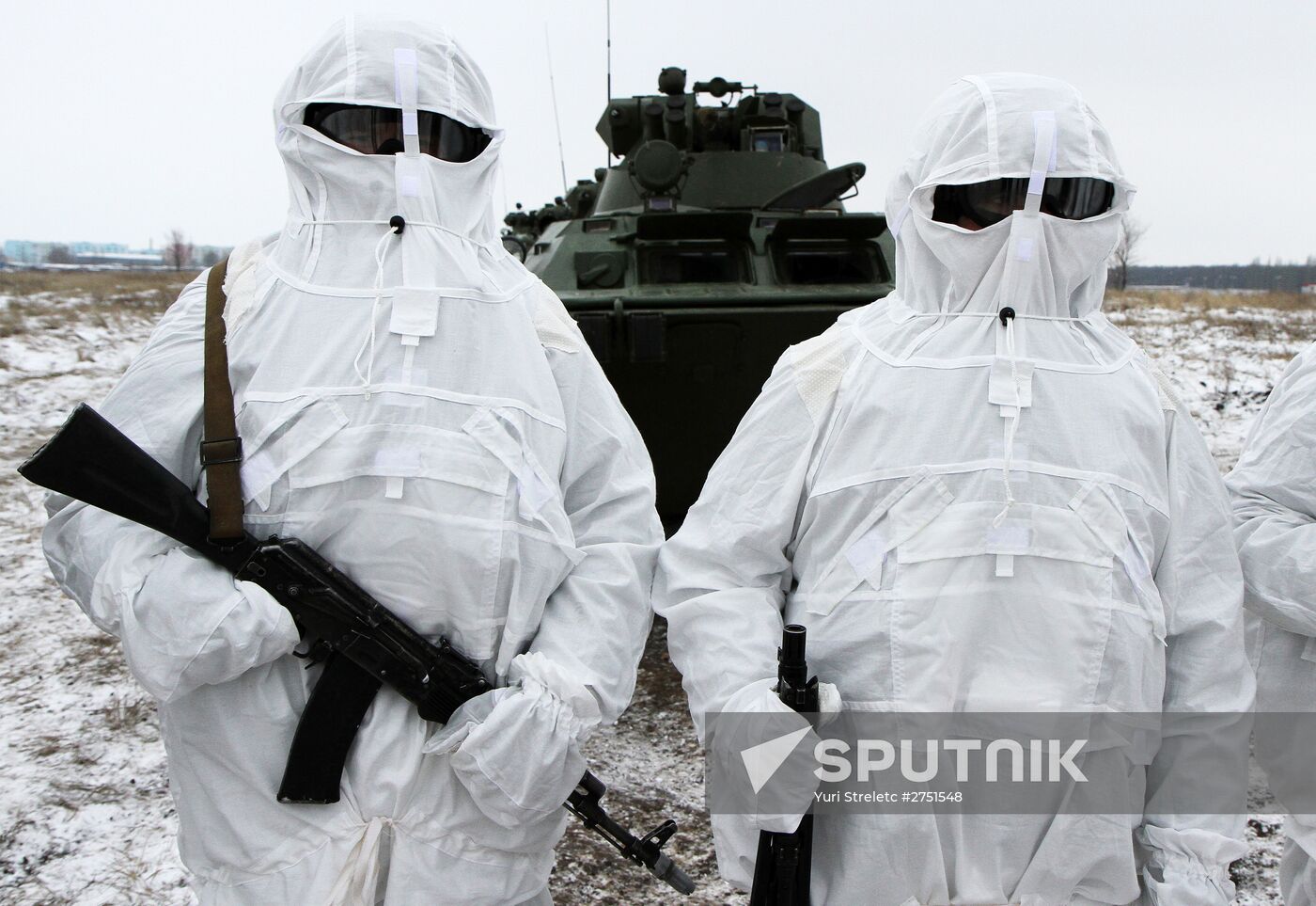 Tactical exercise of peacekeeping unit of Central Military District in Samara Region