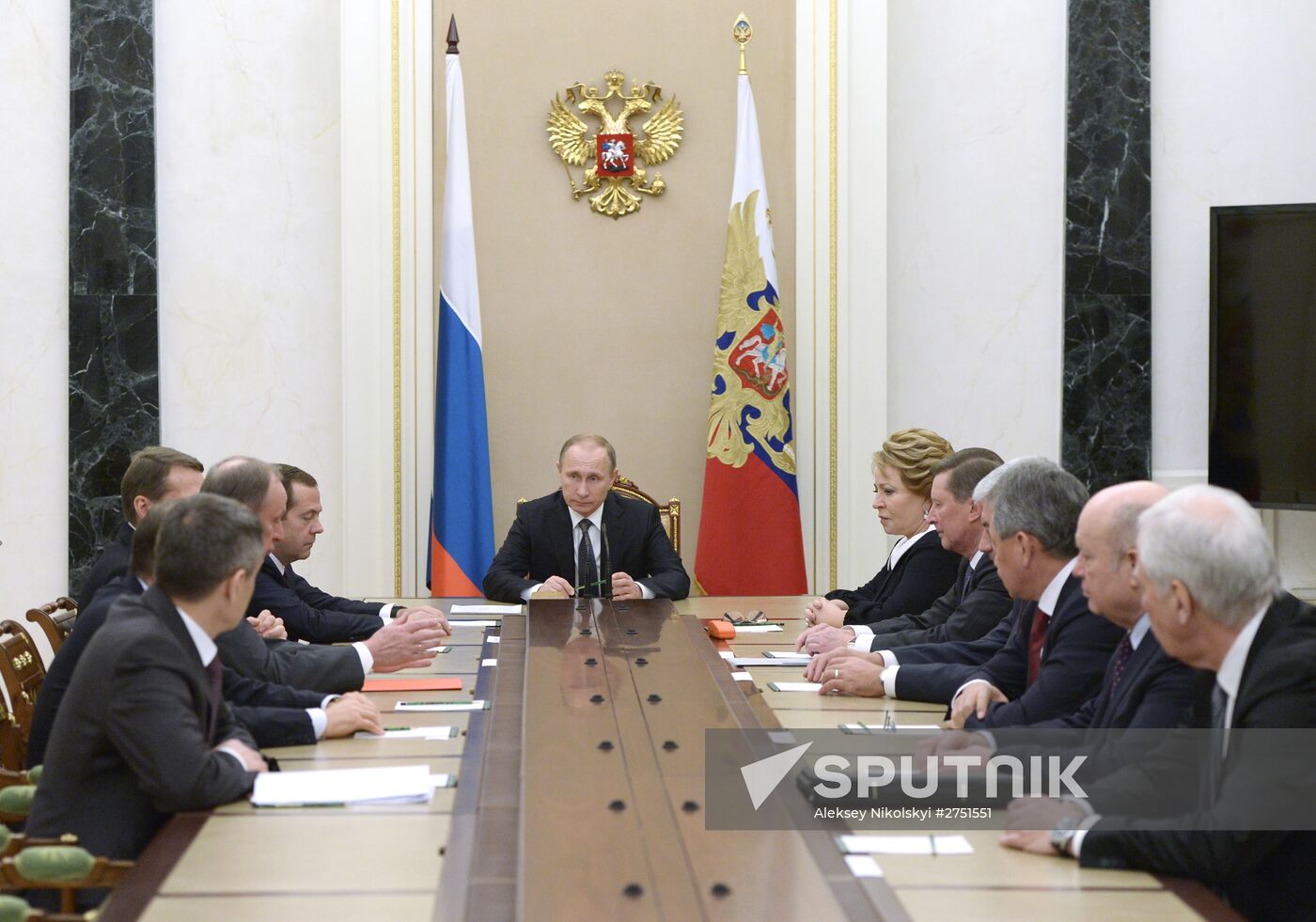 President Vladimir Putin chairs Secutiry Council meeting