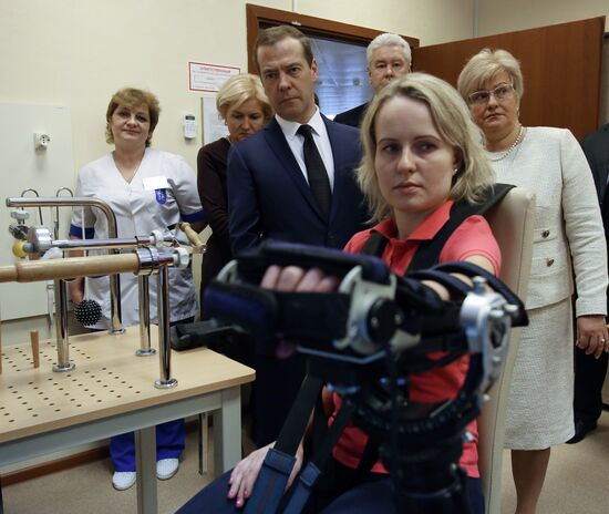 Prime Minister Medvedev meets with leaders of Russian disability organizations