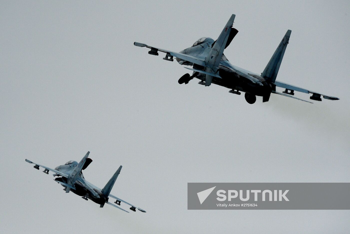 Tactical flight drill by fighter aircraft in Primorye Territory