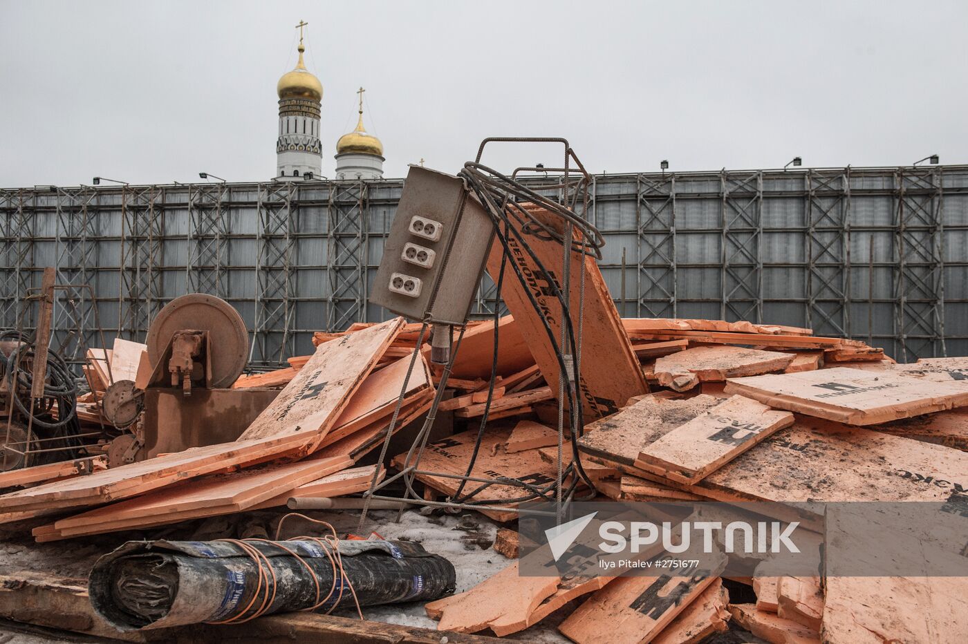 Office Building 14 demolished in the Kremlin