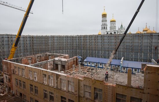 Office Building 14 demolished in the Kremlin