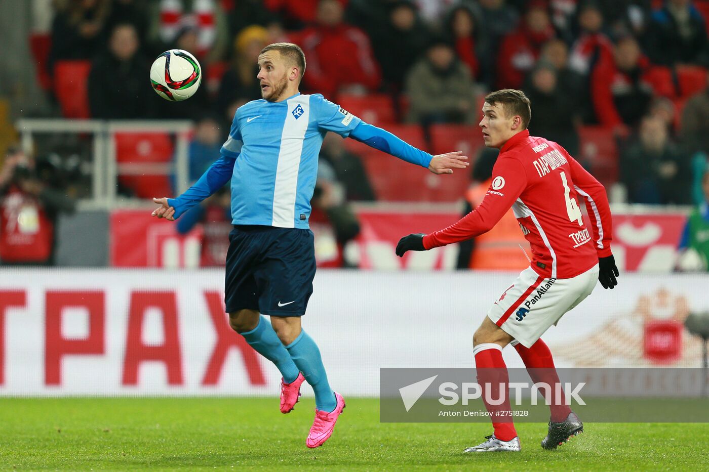 Football. RFPL. Spartak vs Krylya Sovetov