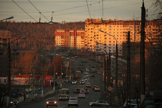 Russian cities. Bratsk