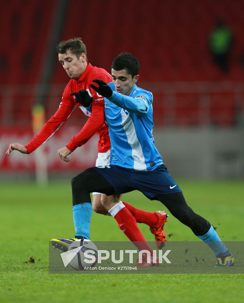 Football. RFPL. Spartak vs Krylia Sovetov
