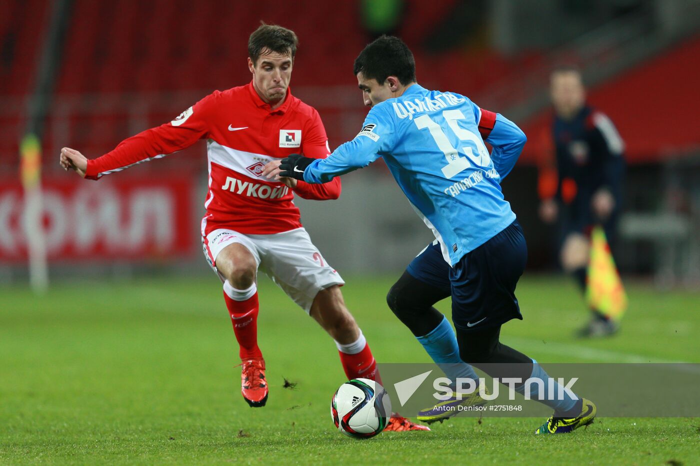 Football. RFPL. Spartak vs Krylia Sovetov