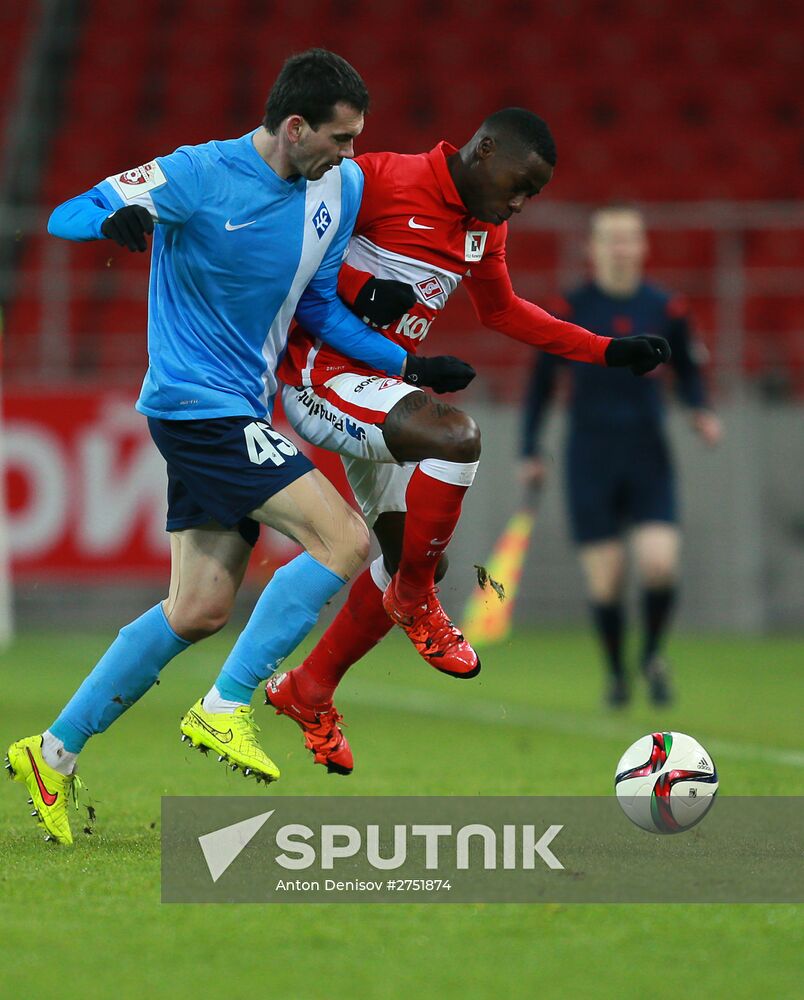 Football. RFPL. Spartak vs Krylia Sovetov