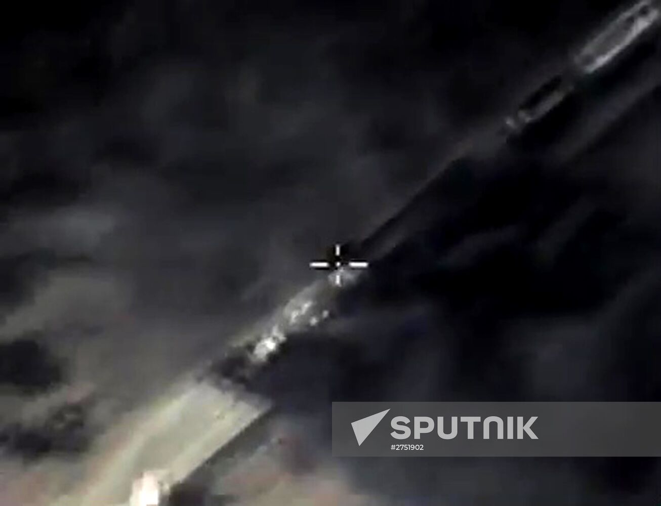 Russian Aerospace Forces airstrike oil trucks in Syrian province Aleppo