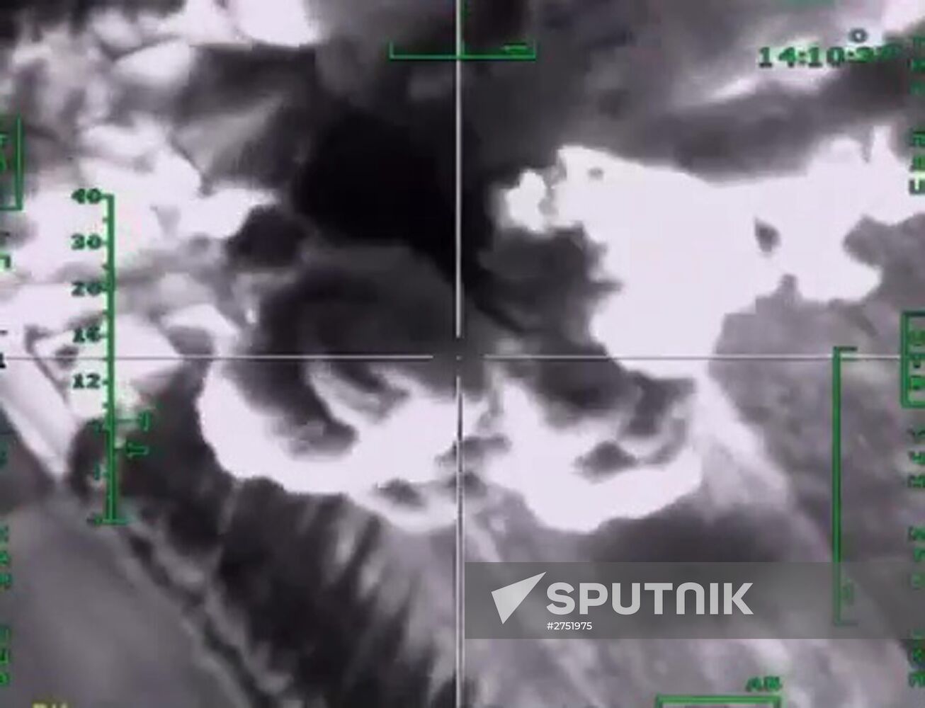 Russian Aerospace Forces deal air strikes at ISIS (Daesh) facilities in Syria