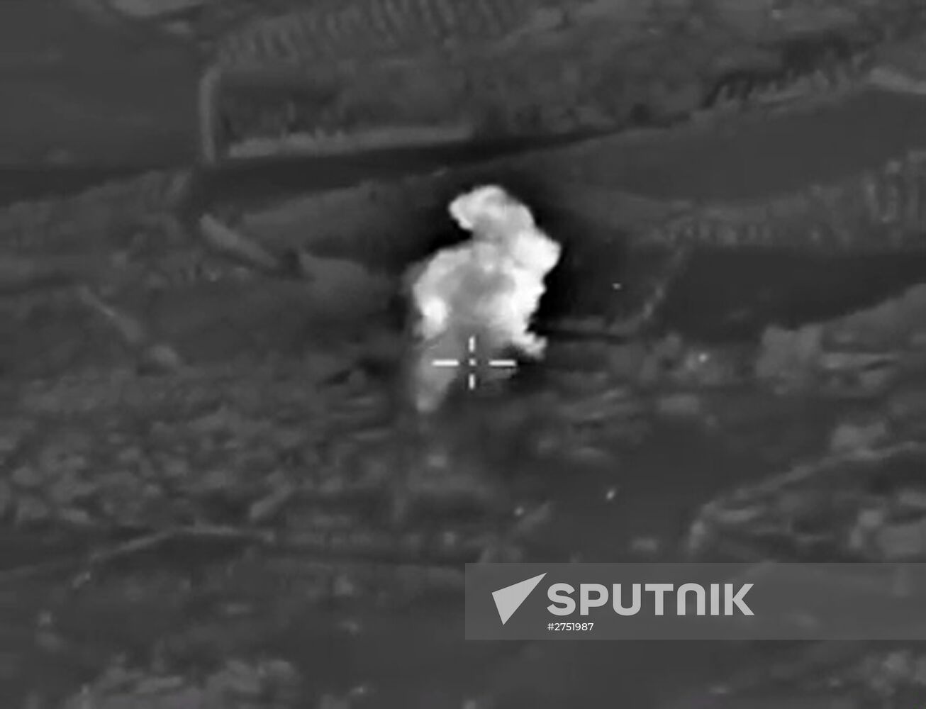 Russian Aerospace Forces deal air strikes at ISIS (Daesh) facilities in Syria