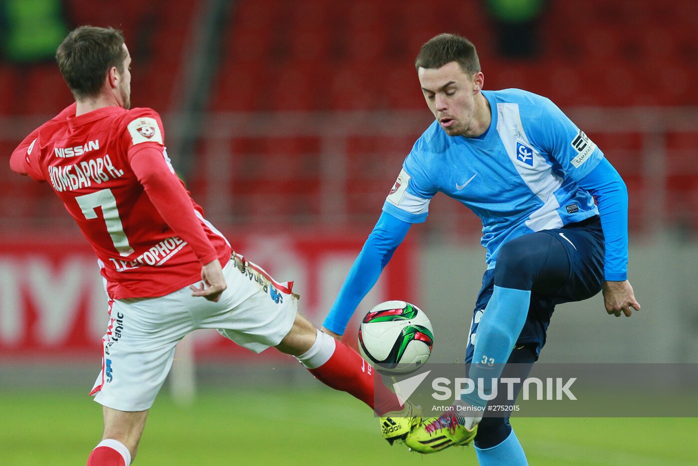 Football. RFPL. Spartak vs Krylya Sovetov