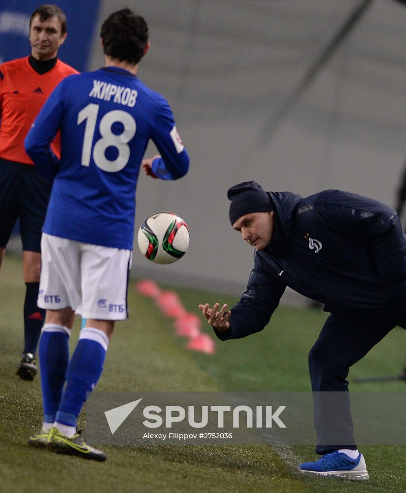 Russian Football Premier League. Dynamo vs. Anzhi