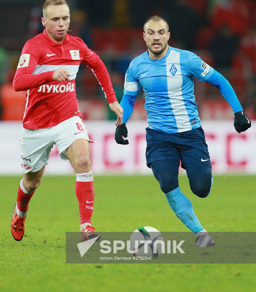 Football. RFPL. Spartak vs Krylya Sovetov