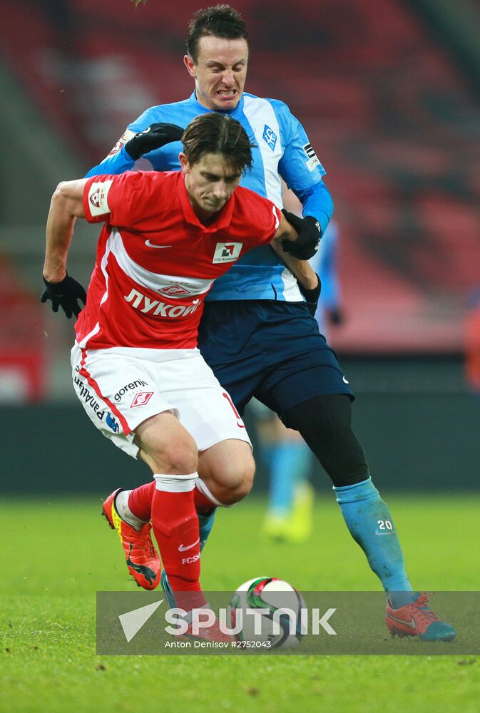Football. RFPL. Spartak vs Krylya Sovetov