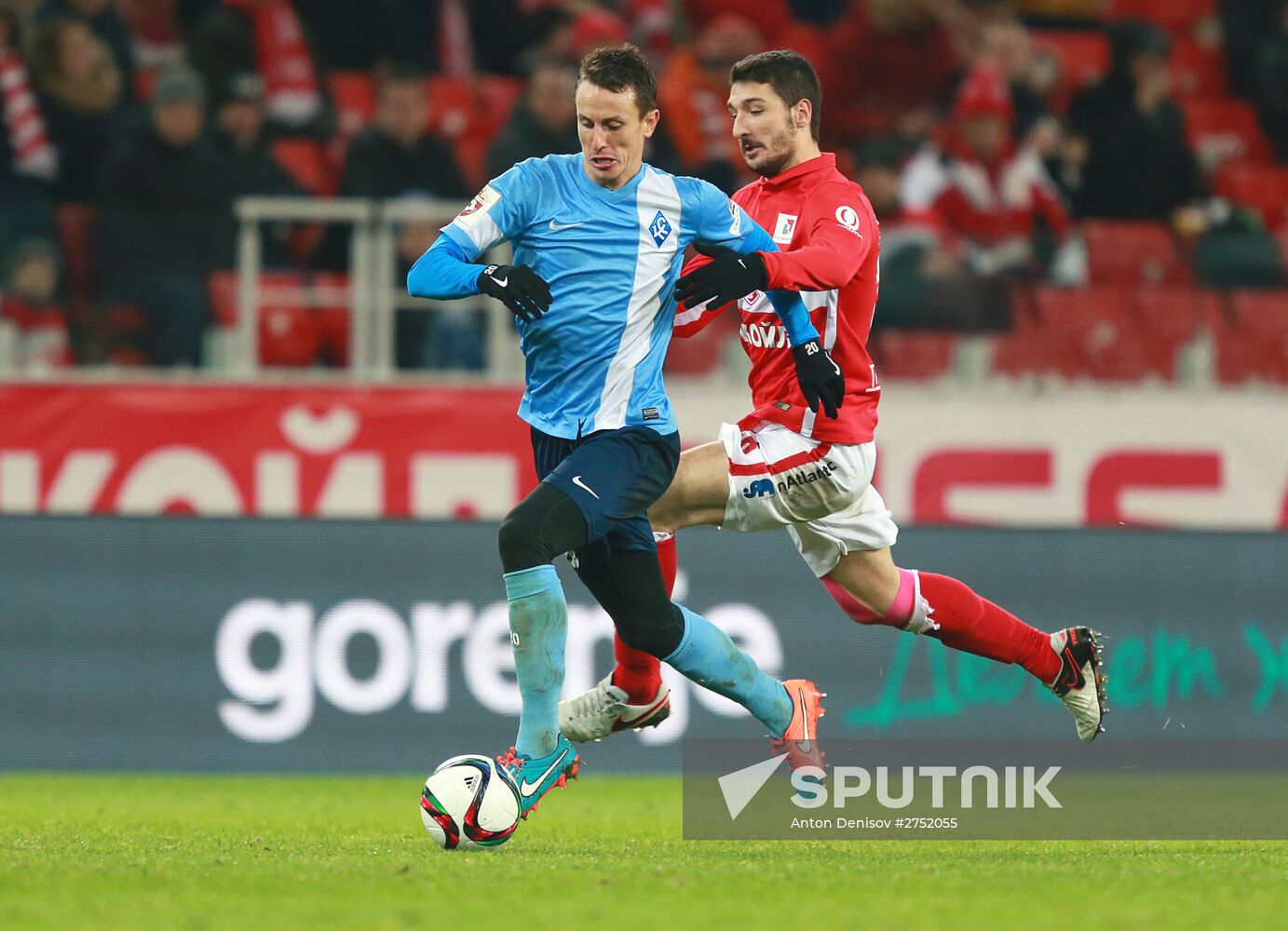 Football. RFPL. Spartak vs Krylya Sovetov