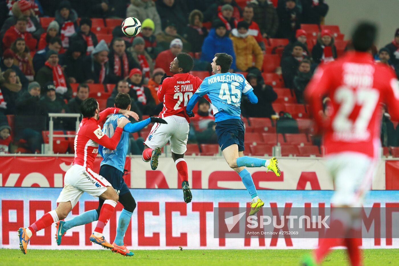 Football. RFPL. Spartak vs Krylia Sovetov