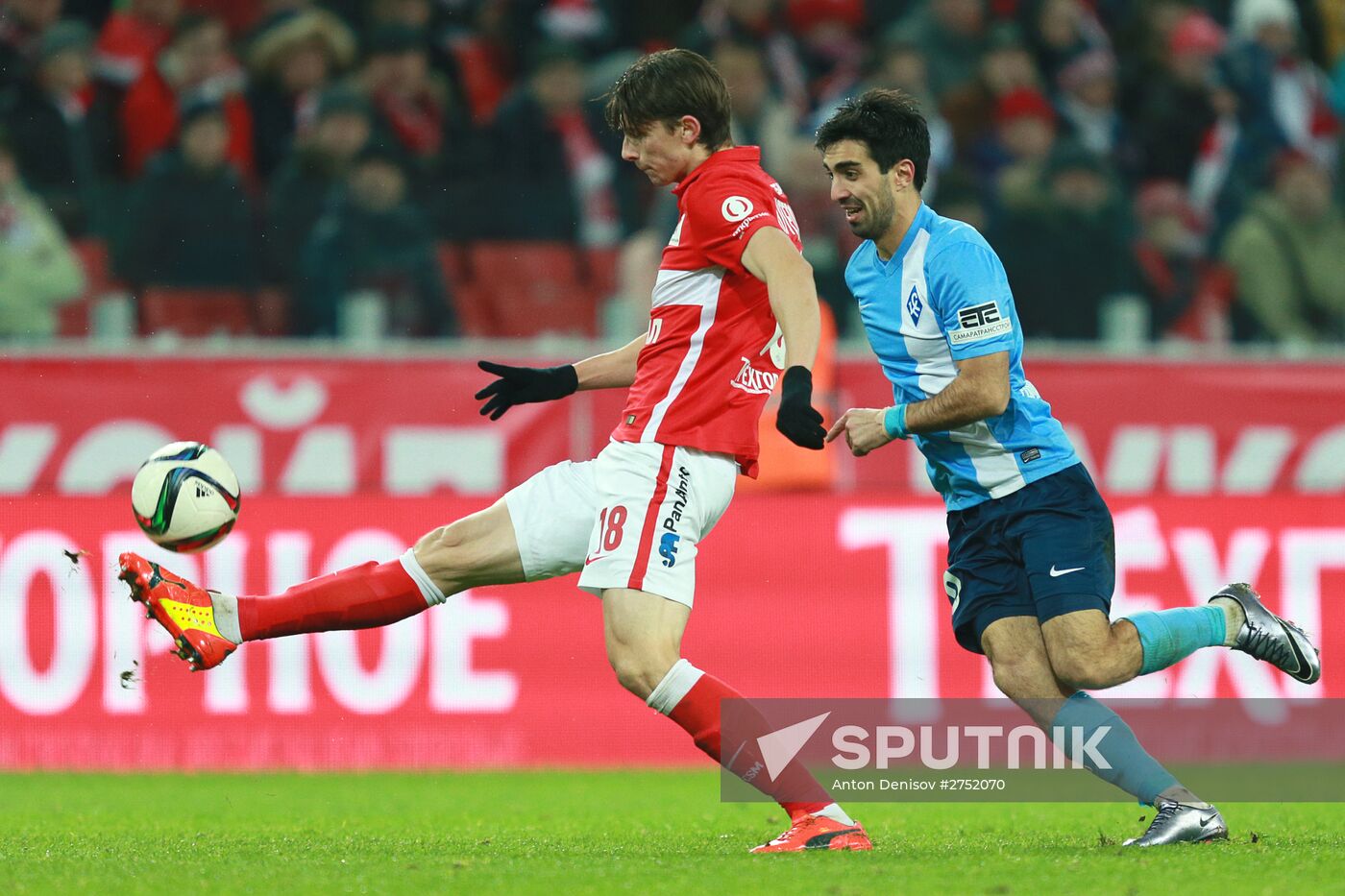 Football. RFPL. Spartak vs Krylia Sovetov