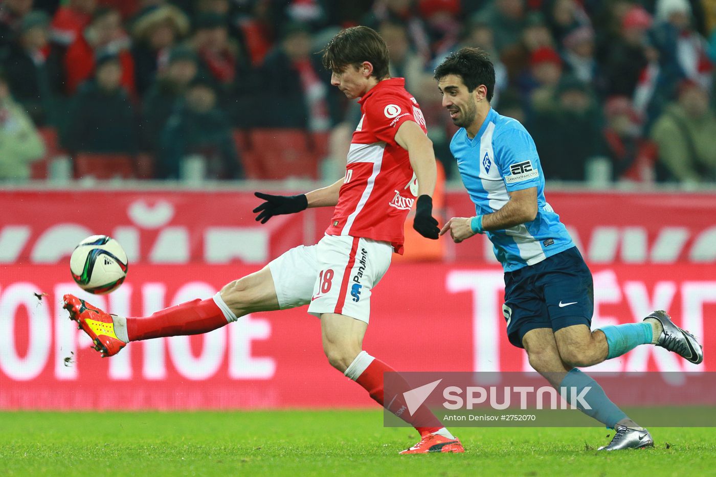 Football. RFPL. Spartak vs Krylia Sovetov