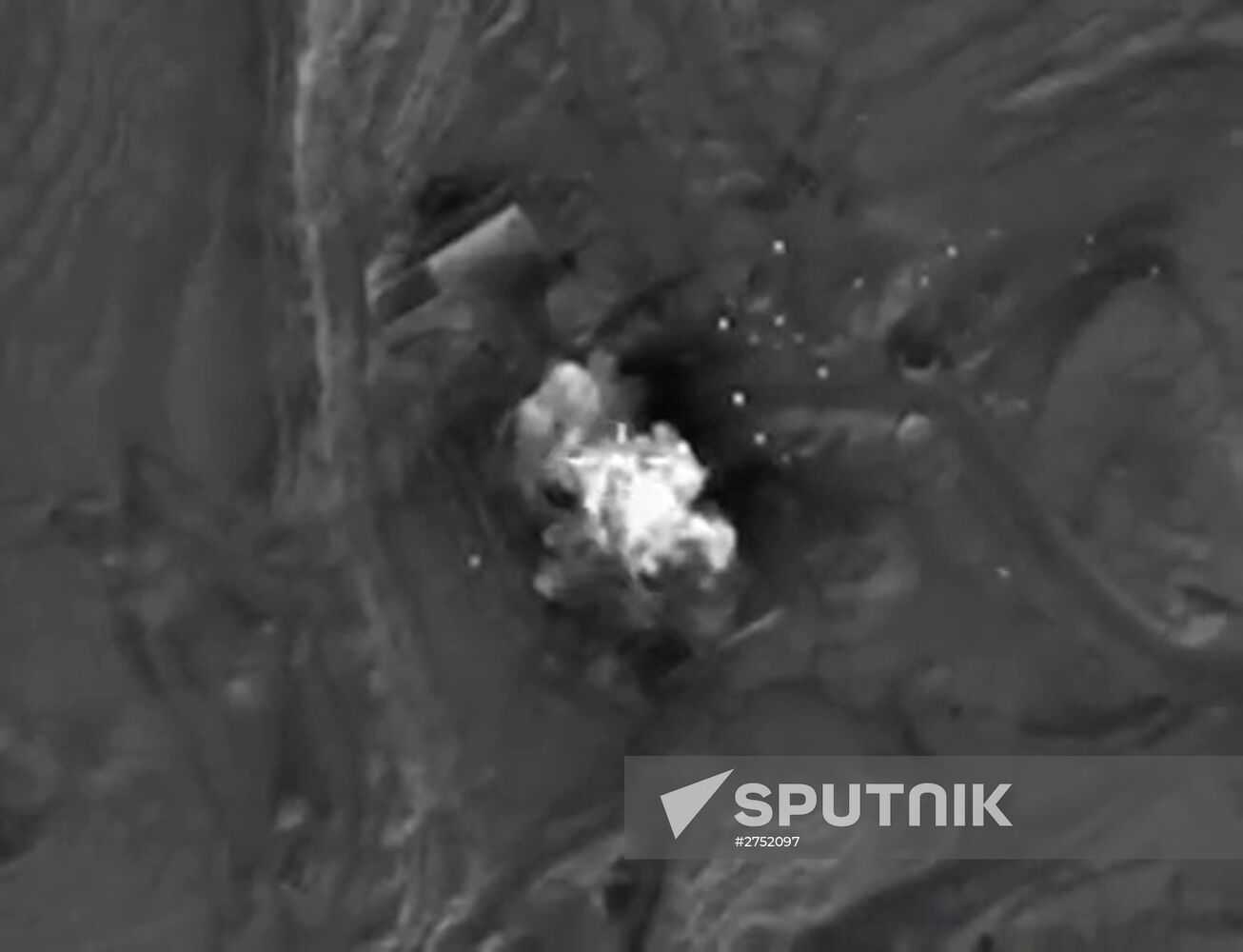 Russian Aerospace Forces deal air strikes at ISIS (Daesh) facilities in Syria