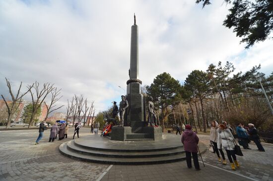 Monument to Defendors of the Motherland's Boundaries opened in Krasnodar
