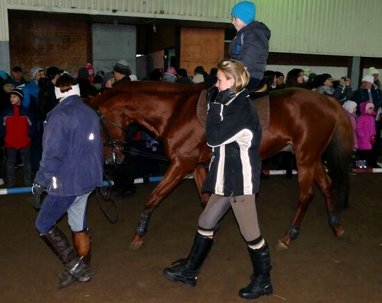 Therapeutic riding center in Donetsk