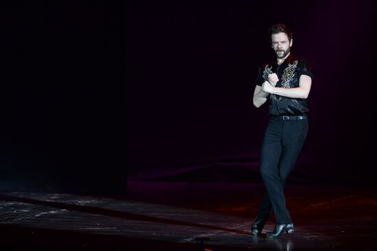 Rhythm of the Dance Irish dance company performs in Moscow