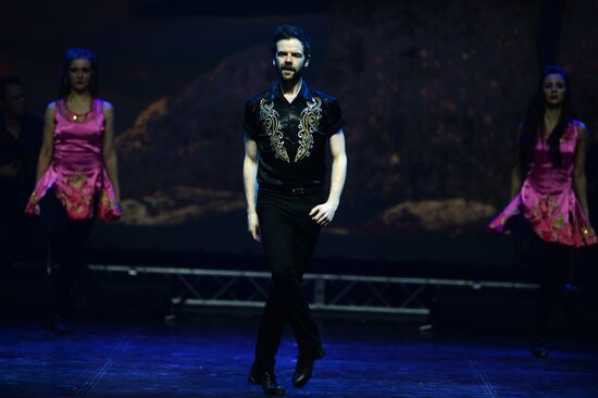 Rhythm of the Dance Irish dance company performs in Moscow