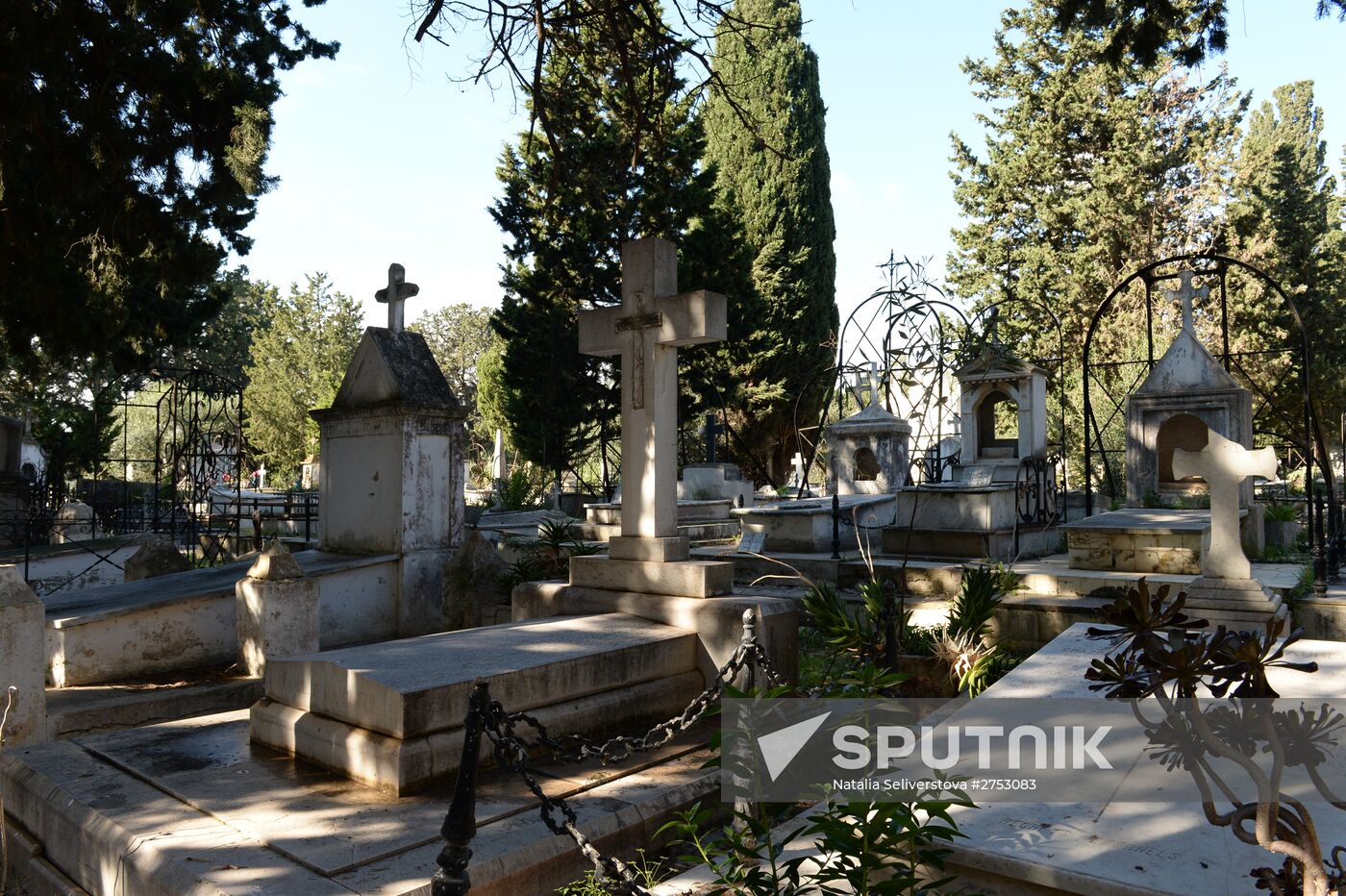 Russian cemetery in Bizerte