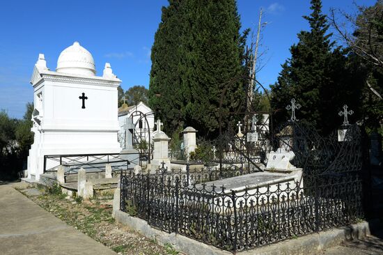 Russian cemetery in Bizerte