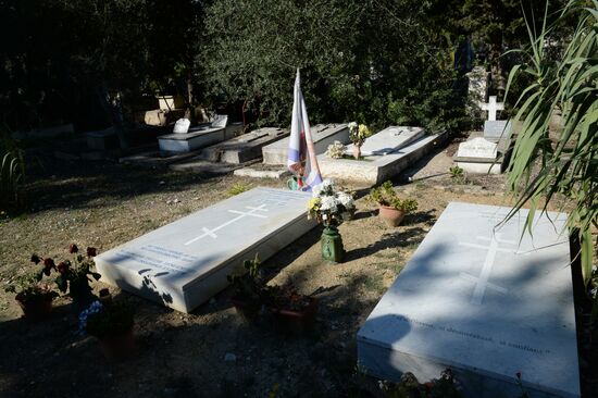 Russian cemetery in Bizerte