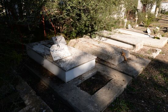 Russian cemetery in Bizerte