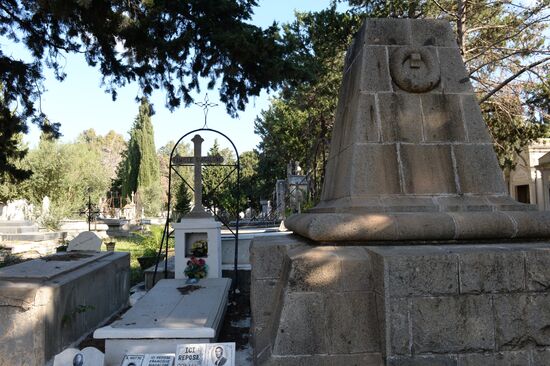 Russian cemetery in Bizerte