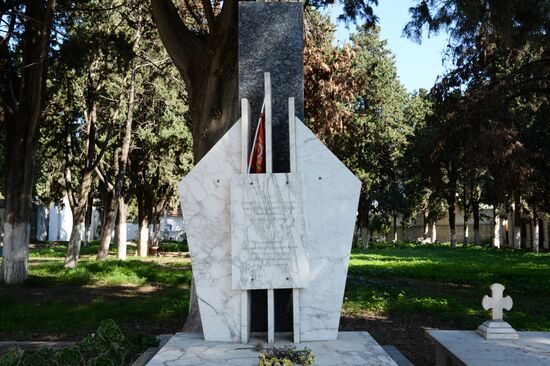 Russian cemetery in Bizerte