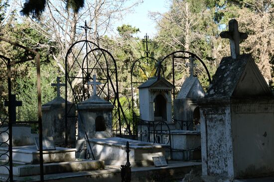 Russian cemetery in Bizerte
