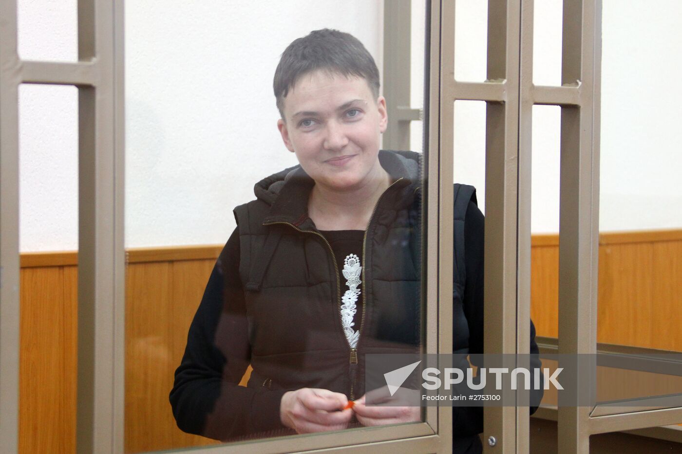 Court hearing in Nadezhda Savchenko's case