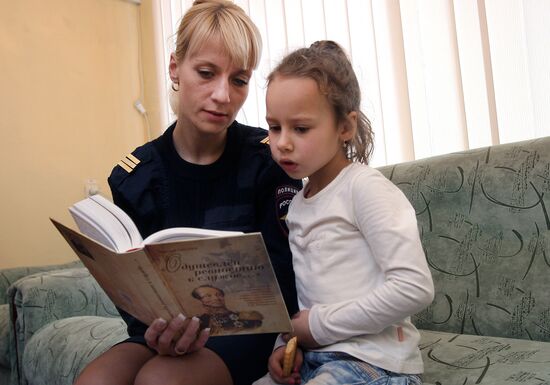 Children's rooms set up in Crimean military units