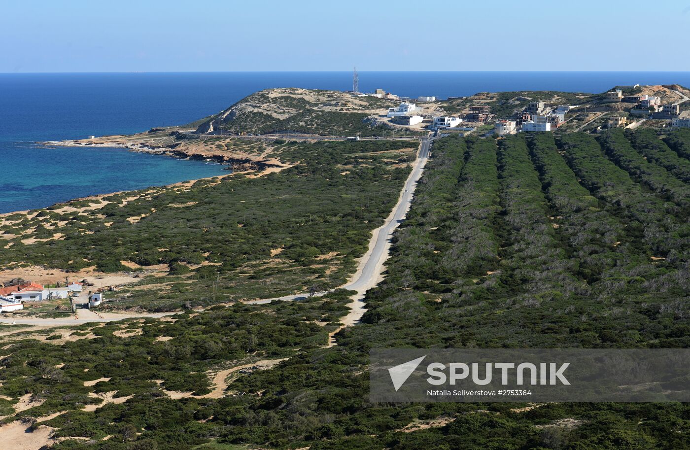 Cap Bon Peninsula coast
