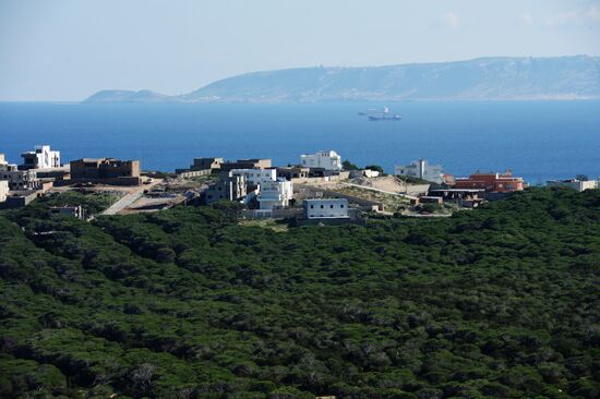 Cap Bon Peninsula coast